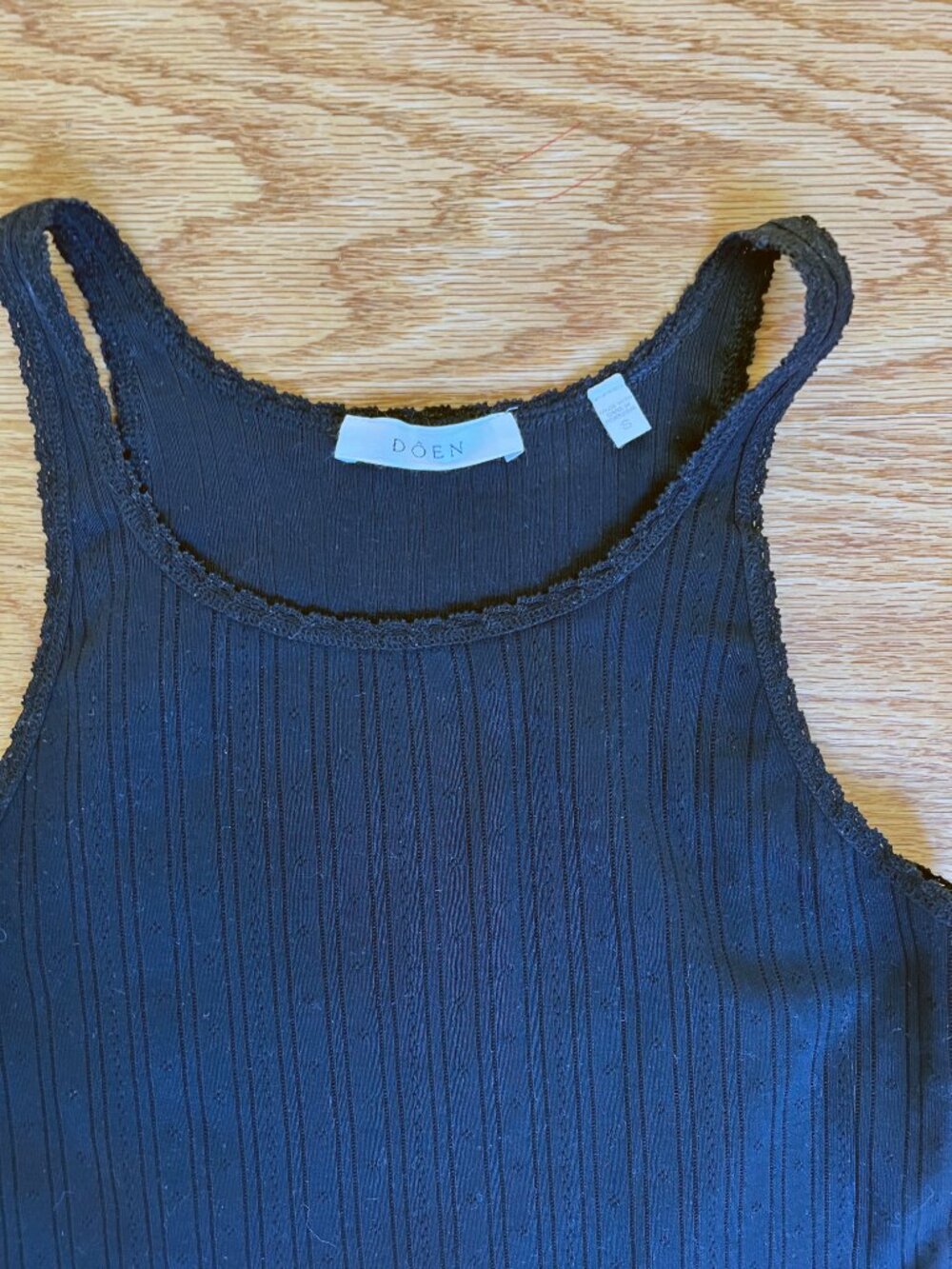 Doen Seine Tank Top - Black